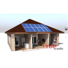 Автономная солнечная станция мощностью 3,0 кВт